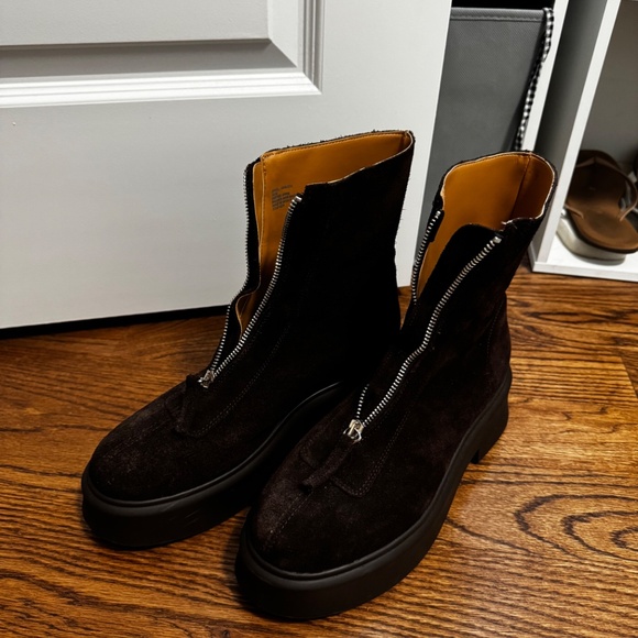 Steve Madden JONES Chocolate Brown Boot - W10 - Picture 6 of 9